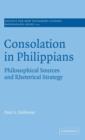 Consolation in Philippians : Philosophical Sources and Rhetorical Strategy - Book