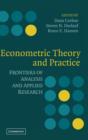 Econometric Theory and Practice : Frontiers of Analysis and Applied Research - Book