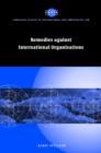 Remedies against International Organisations - Book