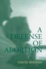 A Defense of Abortion - Book