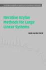 Iterative Krylov Methods for Large Linear Systems - Book