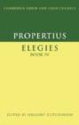Propertius: Elegies Book IV - Book