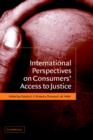 International Perspectives on Consumers' Access to Justice - Book