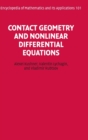 Contact Geometry and Nonlinear Differential Equations - Book