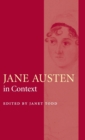 Jane Austen in Context - Book