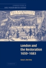 London and the Restoration, 1659-1683 - Book