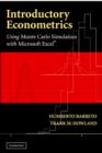Introductory Econometrics : Using Monte Carlo Simulation with Microsoft Excel - Book
