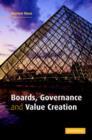 Boards, Governance and Value Creation : The Human Side of Corporate Governance - Book