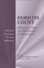 Families Count : Effects on Child and Adolescent Development - Book