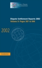 Dispute Settlement Reports 2002: Volume 2, Pages 587-846 - Book