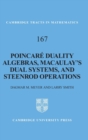 Poincare Duality Algebras, Macaulay's Dual Systems, and Steenrod Operations - Book