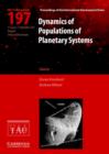 Dynamics of Populations of Planetary Systems (IAU C197) - Book