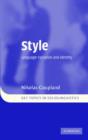 Style : Language Variation and Identity - Book
