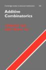 Additive Combinatorics - Book