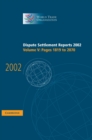 Dispute Settlement Reports 2002: Volume 5, Pages 1819-2070 - Book