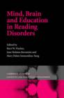 Mind, Brain, and Education in Reading Disorders - Book
