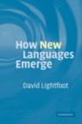 How New Languages Emerge - Book
