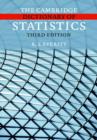 The Cambridge Dictionary of Statistics - Book