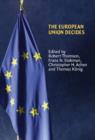 The European Union Decides - Book