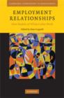 Employment Relationships : New Models of White-Collar Work - Book