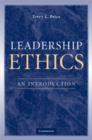 Leadership Ethics : An Introduction - Book