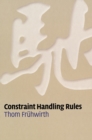 Constraint Handling Rules - Book