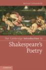 The Cambridge Introduction to Shakespeare's Poetry - Book