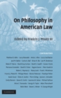 On Philosophy in American Law - Book