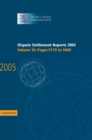 Dispute Settlement Reports 2005 - Book