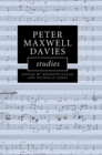 Peter Maxwell Davies Studies - Book