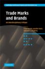 Trade Marks and Brands : An Interdisciplinary Critique - Book