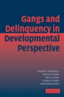 Gangs and Delinquency in Developmental Perspective - Book