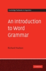 An Introduction to Word Grammar - Book