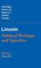 Lincoln : Political Writings and Speeches - Book