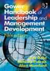 Gower Handbook of Leadership and Management Development - Book