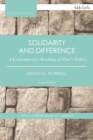 Solidarity and Difference : A Contemporary Reading of Paul's Ethics - eBook