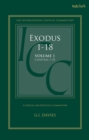 Exodus 1-18: A Critical and Exegetical Commentary : Volume 1: Chapters 1-10 - Book