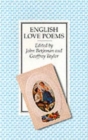English Love Poems - Book