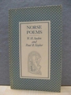 Norse Poems - Book