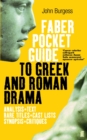 The Faber Pocket Guide to Greek and Roman Drama - Book