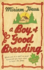 A Boy of Good Breeding - Book