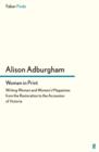 Women in Print : Writing Women and Women's Magazines from the Restoration to the Accession of Victoria - eBook