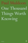 One Thousand Things Worth Knowing - eBook