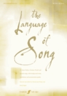 The Language Of Song: Intermediate (Low Voice) - Book