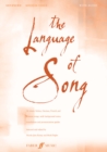 The Language Of Song: Advanced (Medium Voice) - Book