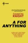 A for Anything - eBook