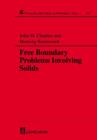 Free Boundary Problems Involving Solids - Book