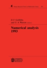 Numerical Analysis 1993 - Book