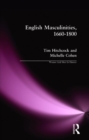 English Masculinities, 1660-1800 - Book