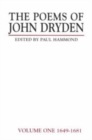 The Poems of John Dryden: Volume One : 1649-1681 - Book